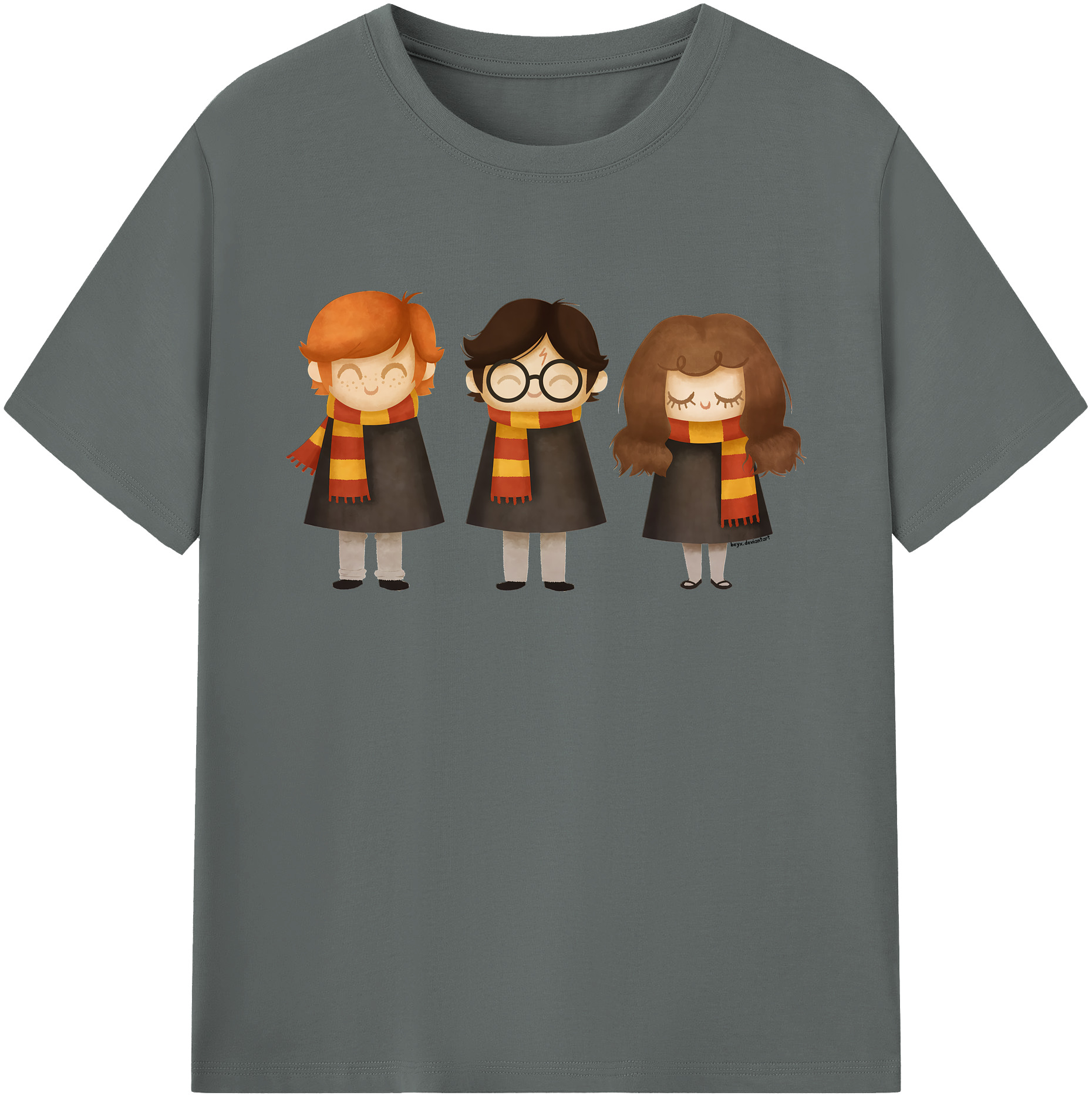 （画像用） Harry Potter ハリー・ポッターシリーズ 綿100％ メンズ半袖Tシャツ｜肌触りやわらか＆通気性